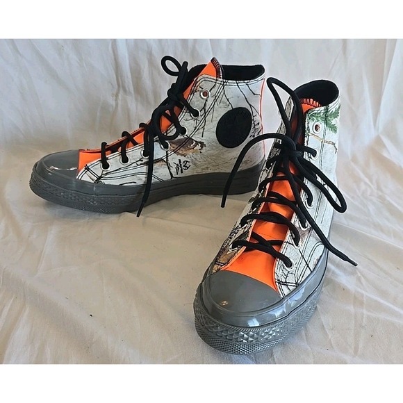Converse Realtree Chuck 70 GTX High White Camo Gore-tex Unisex Shoes New WO Tags - Picture 1 of 16